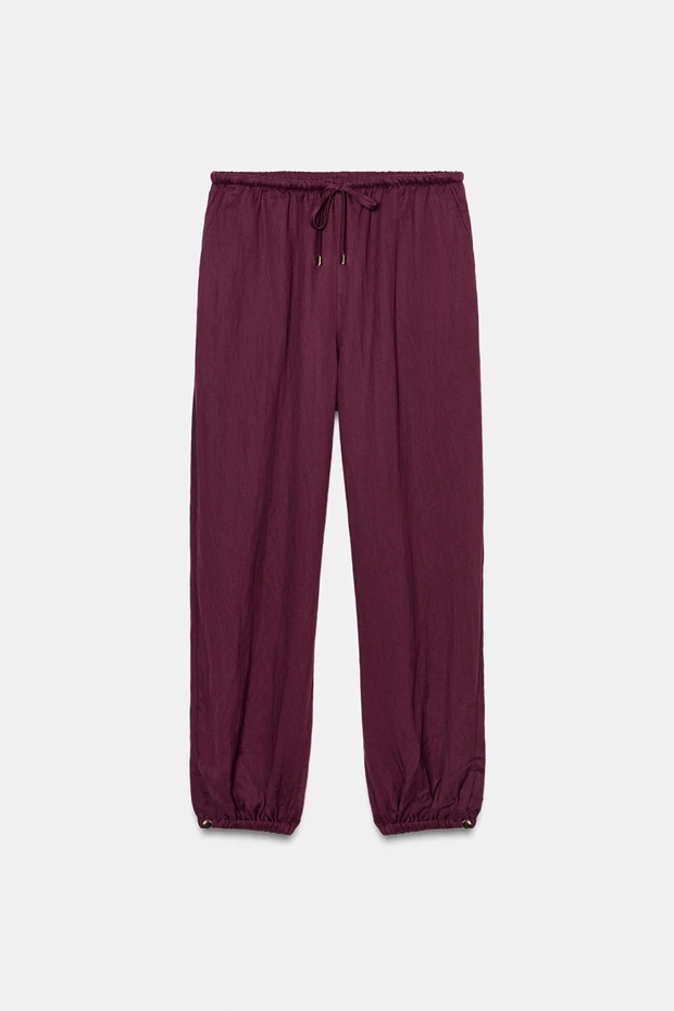 Παντελόνι με λάστιχο στη μέση, Zara.