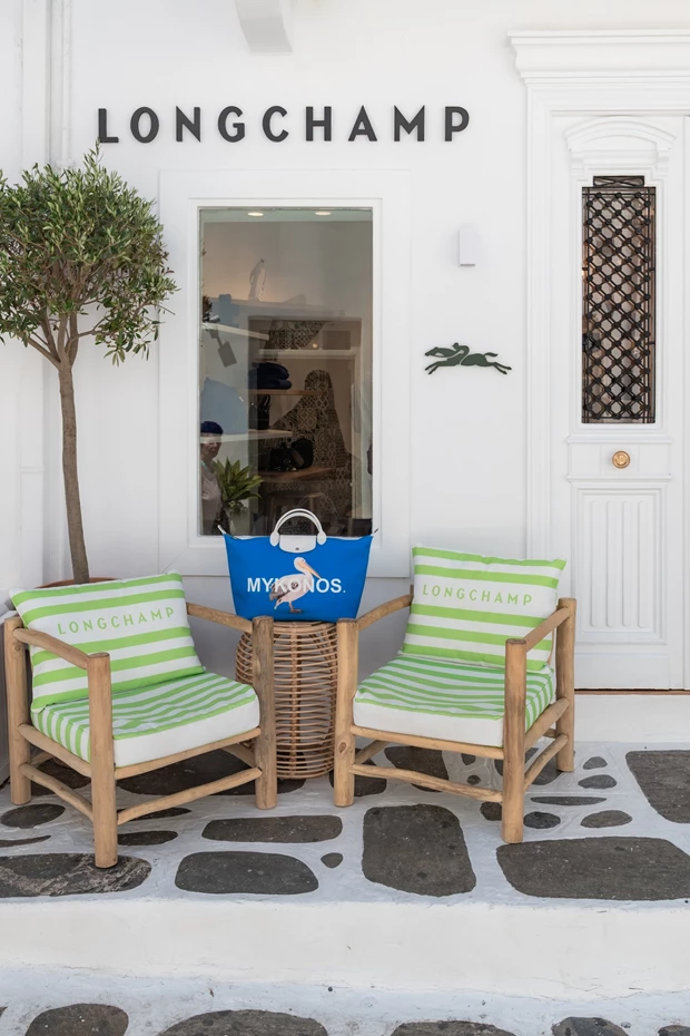 Longchamp boutique Mykonos
