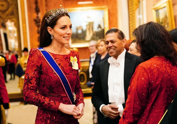 Kate Middleton με τιάρα