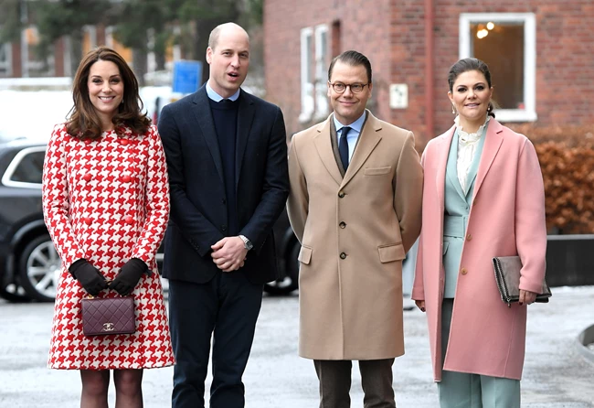 Kate, William, Daniel, Victoria