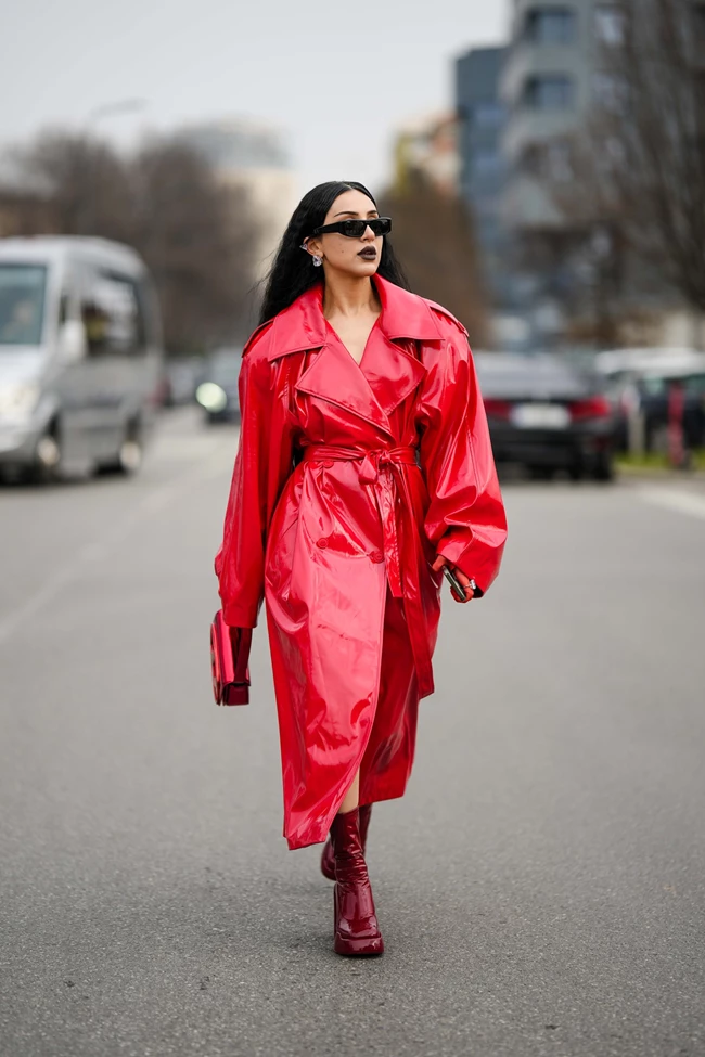 Κόκκινο street style
