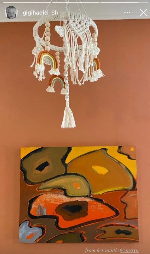 Η Gigi Hadid δείχνει το παιδικό δωμάτιο της κόρης της στο Instagram