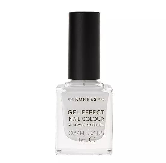 Βερνίκι νυχιών με gel σύνθεση, 01 Blanc White, KORRES (στα φαρμακεία)