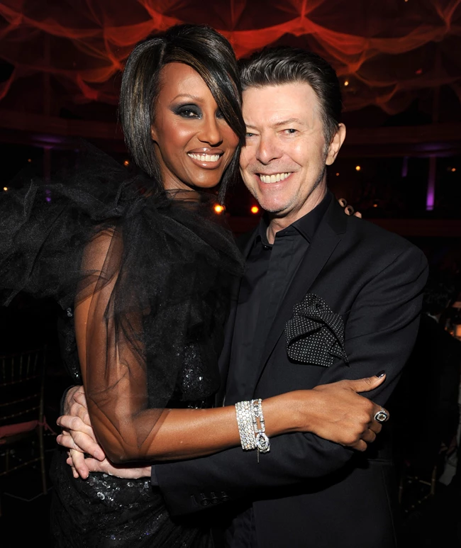 David & Iman Bowie