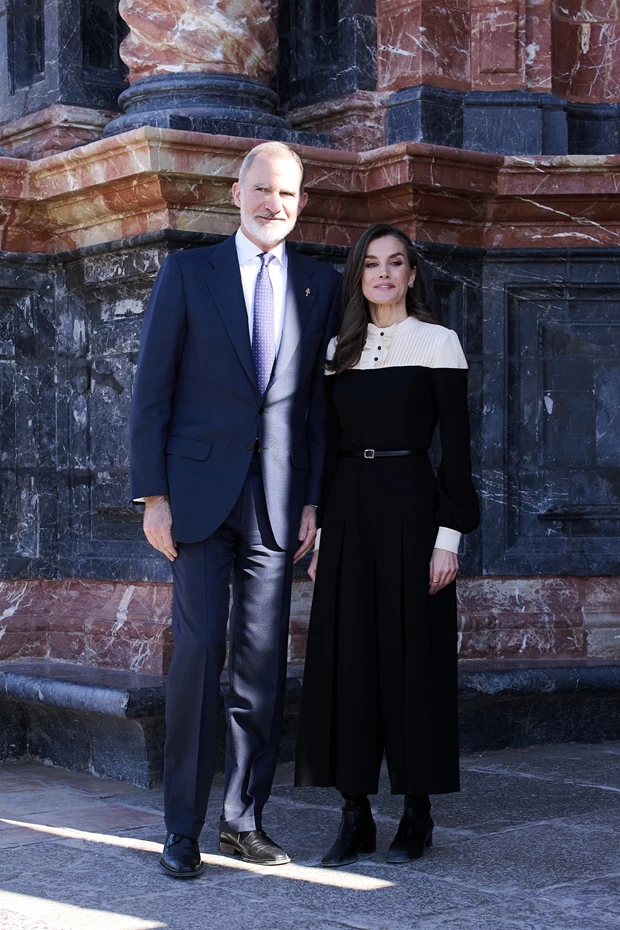Βασιλιάς Felipe και βασίλισσα Letizia
