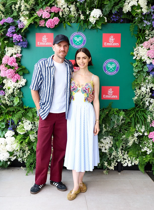 Lily Collins & Charlie McDowell