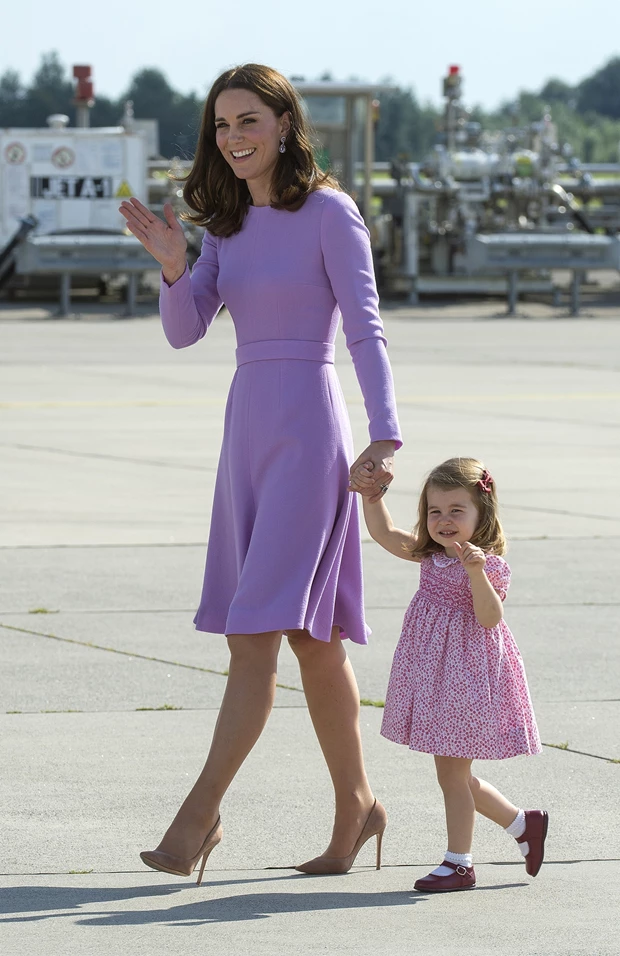 Kate Middleton πριγκίπισσα Charlotte