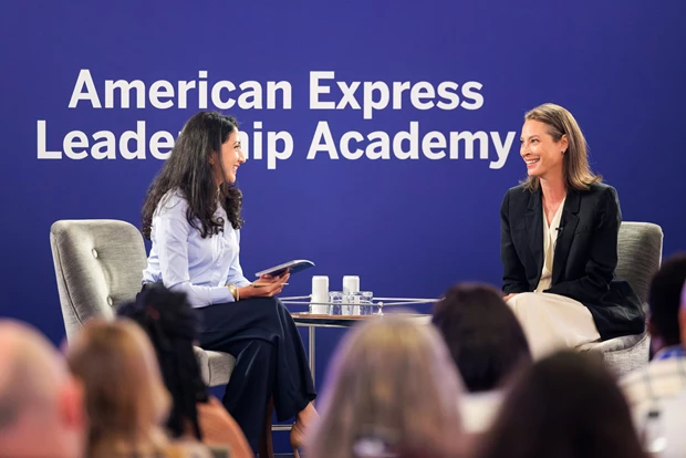 Η Christy Turlington Burns στο American Express Leadership Academy.