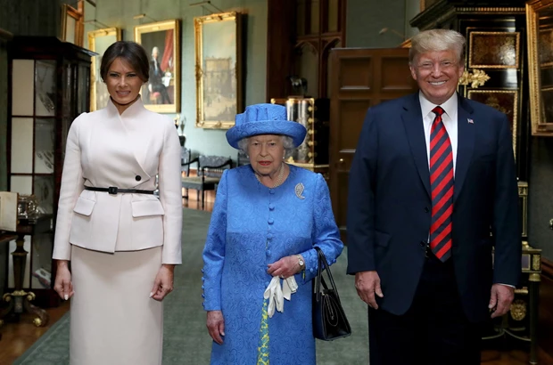 Melania Trump & Kate Middleton πρώτη φορά σε κοινή εμφάνιση στο Λονδίνο | Η επίσημη επίσκεψη του Donald Trump στo Ηνωμένο Βασίλειο