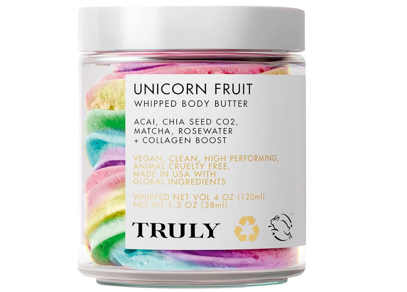 . Κρέμα θρέψης Unicorn Fruit Whipped Body Butter, Truly (Sephora)