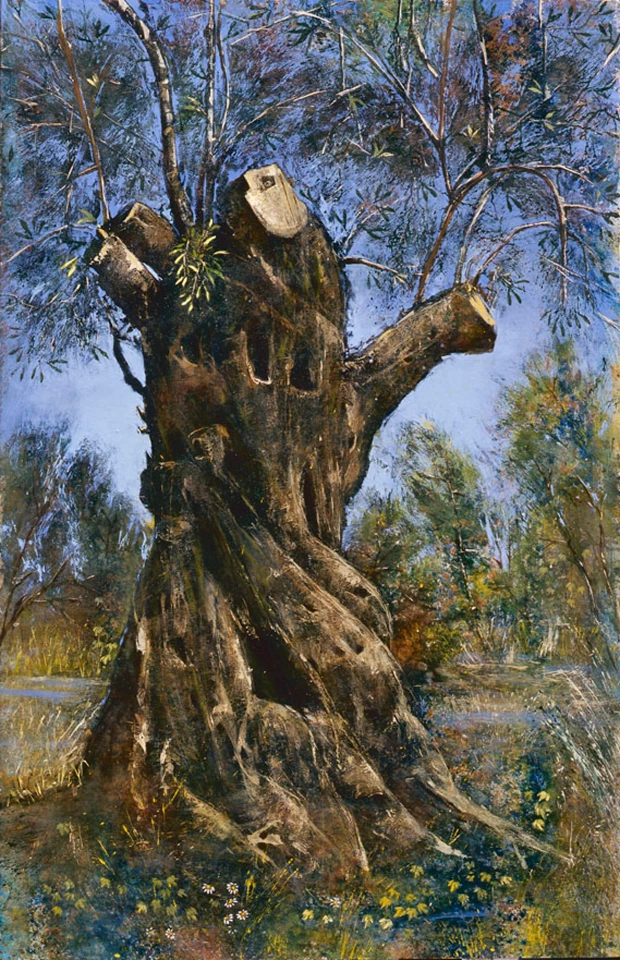 Κορμός, 2007, λάδι σε καμβά, 170Χ110 εκ