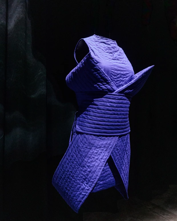 Φόρεμα συλλογής MCM SS26 στο Μιλάνο