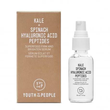 Kale Spinach Hyaluronic Acid Peptides Superfood Firm & Brighten Serum, Youth to the People (sephora.gr)