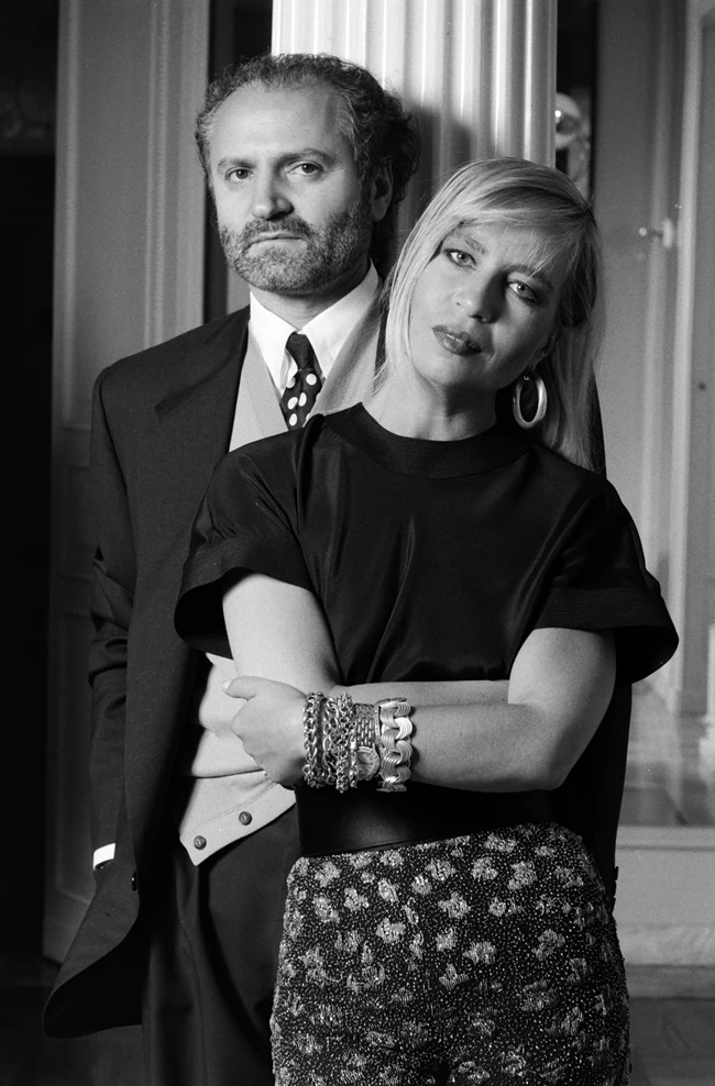 Gianni Versace και Donatella Versace