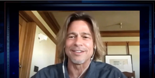 Ο Brad Pitt έκανε μία εμφάνιση έκπληξη σε αμερικανική εκπομπή