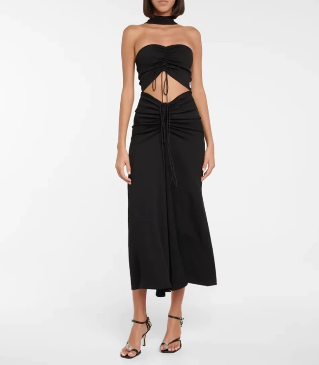 Cutout φόρεμα με halterneck, Christopher Esber