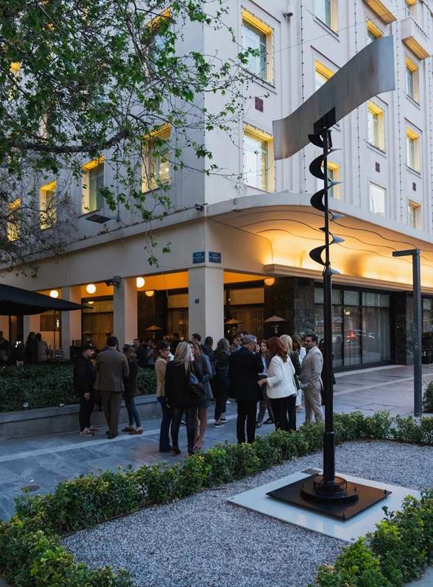 Έλλη Παπαδιαμάντη | Με τον σύζυγό της και γιο της Γιάννας Αγγελοπούλου, Παναγιώτη στο Σύνταγμα