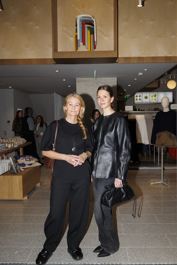 ARKET Pernila Wohlfahrt Managing Director of ARKET , Lisa Jonsson ARKET PR team