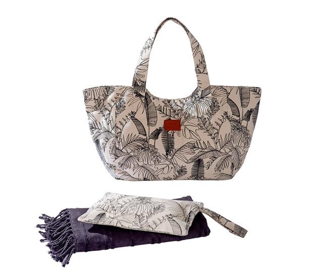Τσάντα, νεσεσέρ και πετσέτα θαλάσσης, Nef-Nef Homeware.