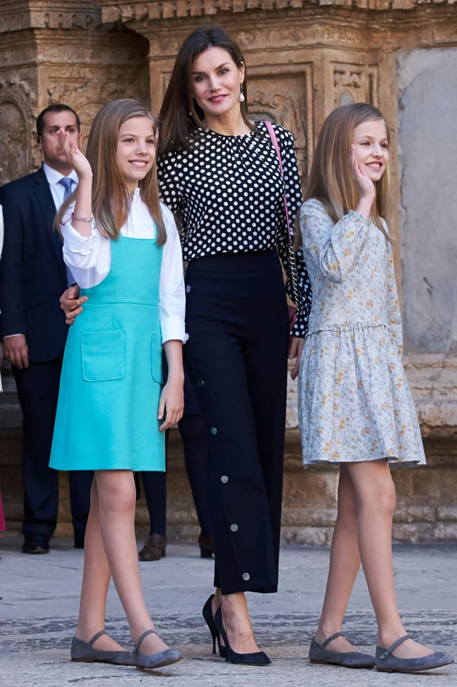 Βασίλισσα Letizia, Leonor και Sofia