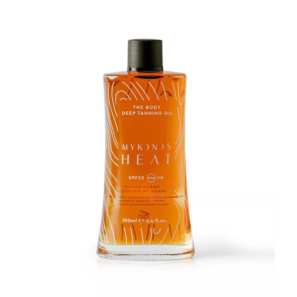 The Body Deep Tanning Oil, Mykonos Heat (mykonosheat.com)