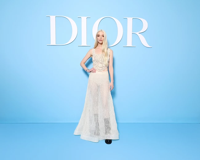 Anya Taylor Joy Dior ss25