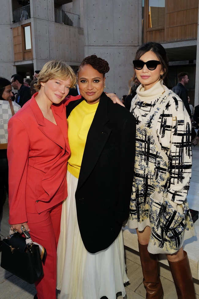 LEA SEYDOUX, AVA DUVERNAY & GEMMA CHAN.