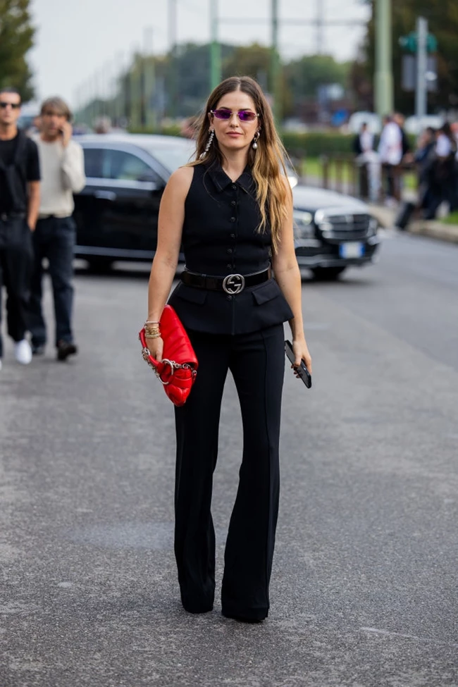 κόκκινο street style