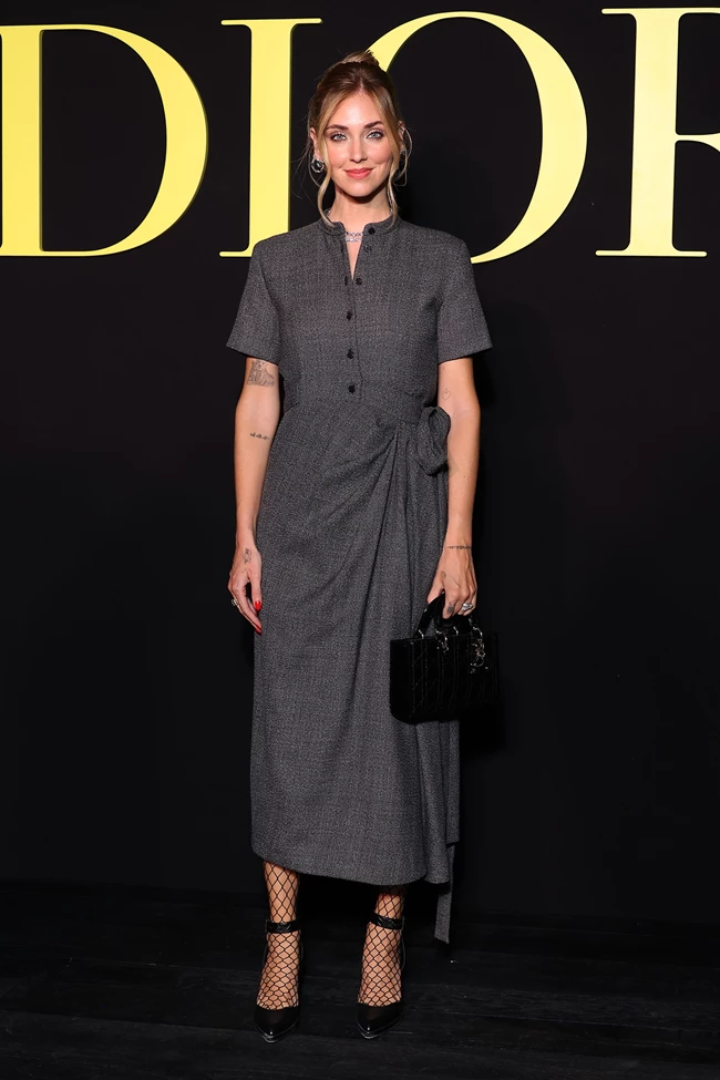 Dior Front Row Celebrities