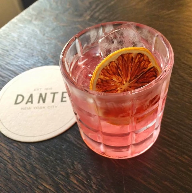 Το Dante στη Νέα Υόρκη είναι το καλύτερο μπαρ στον κόσμο