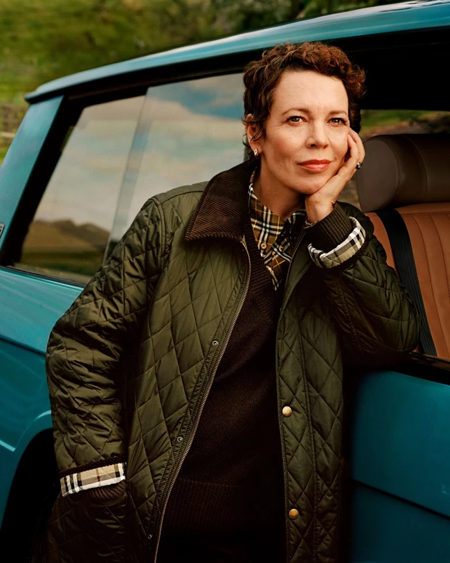Burberry Outerwear Olivia Colman
