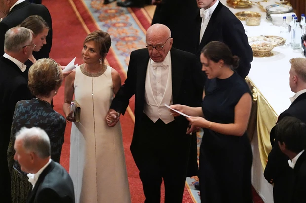 Rupert Murdoch & Elena Zhukova