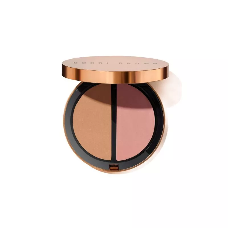 Πούδρα μαυρίσματος και ρουζ, Bronzing Powder Duo στην απόχρωση Golden Light & Antigua, Bobbi Brown