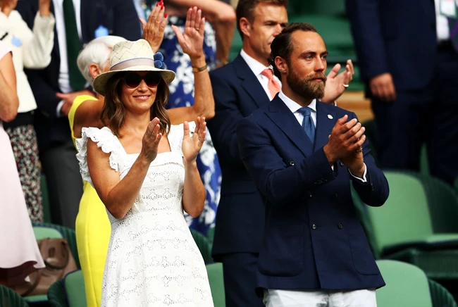 James Middleton | Η πρώτη κοινή εμφάνιση με τη σύζυγό του μετά την ανακοίνωση της εγκυμοσύνης της