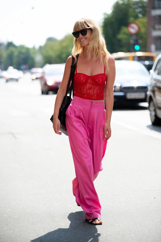 Jeanette Madsen street style Copenhagen