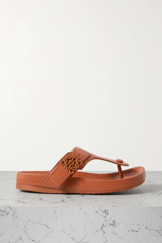 "Ease" δερμάτινες flip-flops, Loewe.