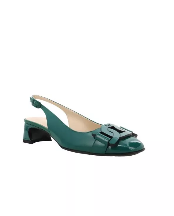 Slingback γόβες με χρώμα