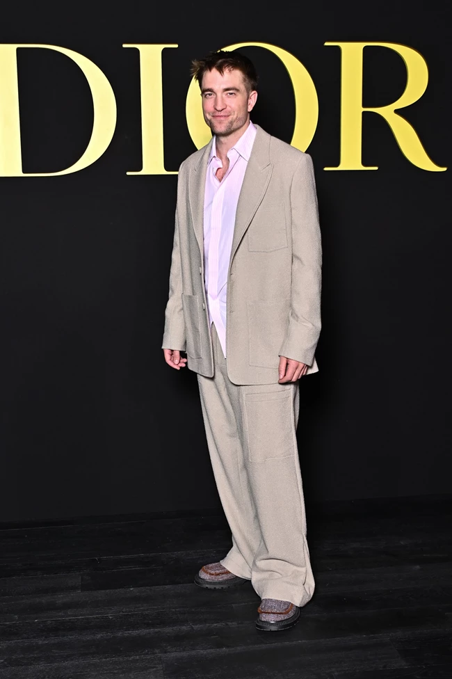 Dior Front Row Celebrities