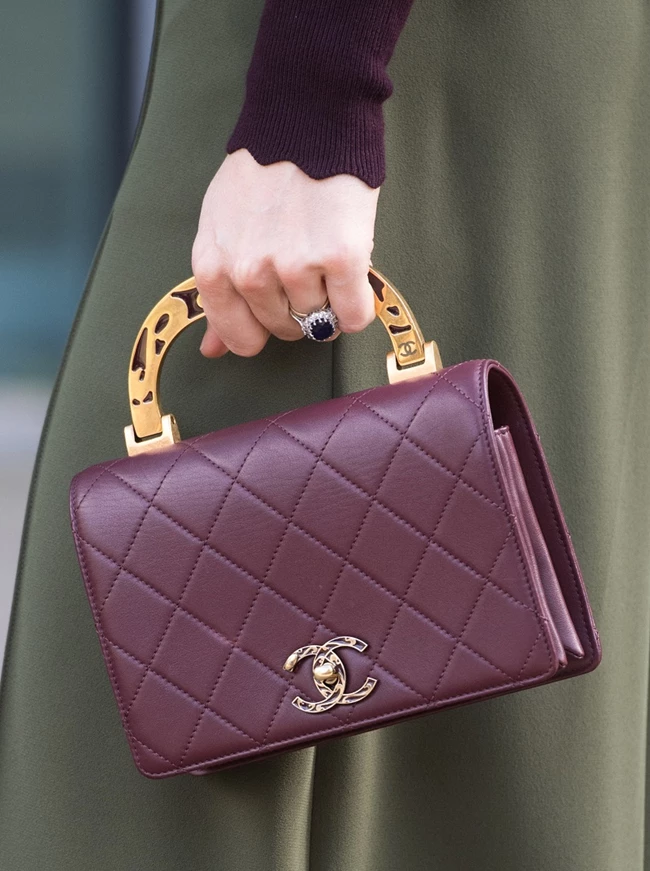 Celebrities Kate Middleton Chanel bag