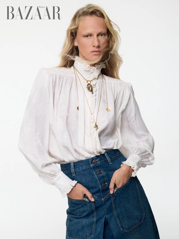 Editorial Μόδας "Attitude" Harper's Bazaar Greece Νοέμβριος 2025