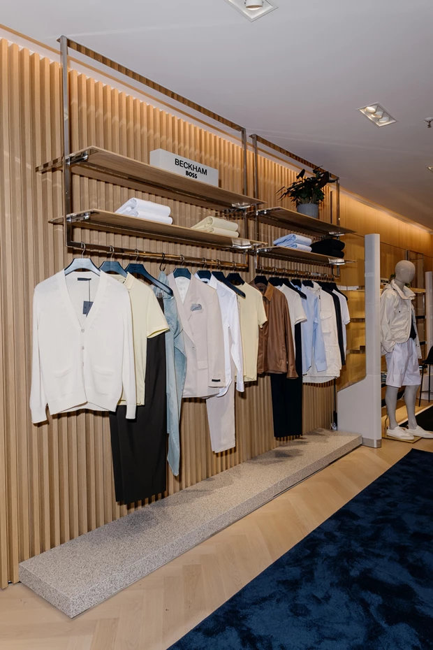 BOSS BY BECKHAM event Berlin BOSS STORE