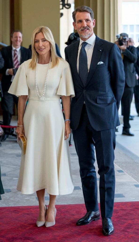 Pre coronation reception, Μαρί Σαντάλ