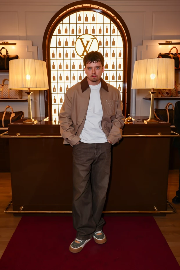 Asa Butterfield Louis Vuitton Hotel pop-up
