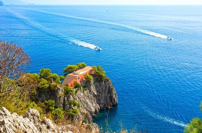 H Casa Malaparte στο Κάπρι