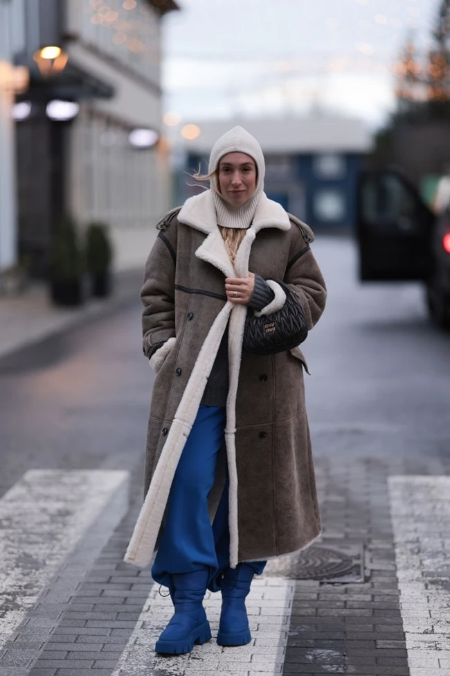 shearling coat