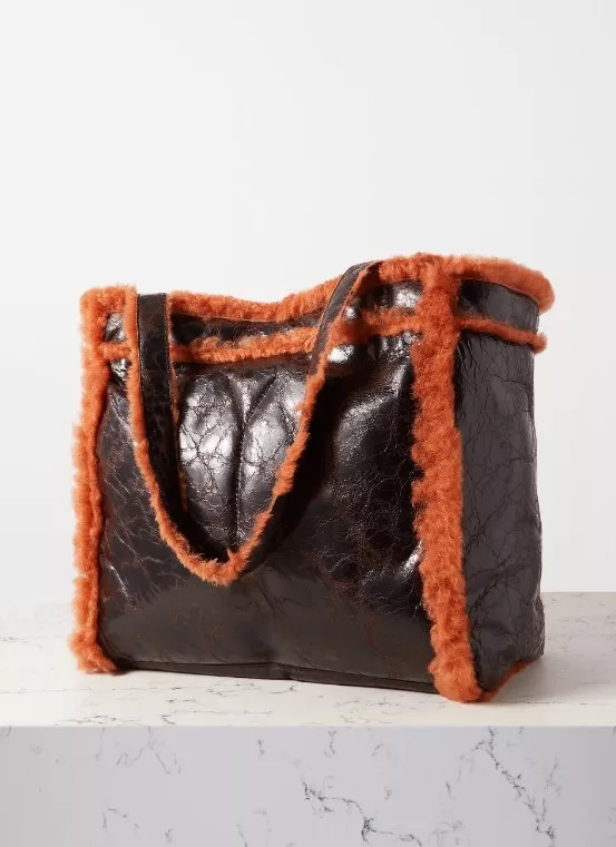 Shearling Tote