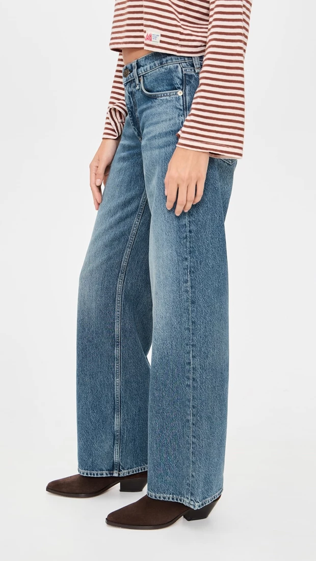 Saige χαλαρό τζιν σε ίσια γραμμή, Rag & Bone.