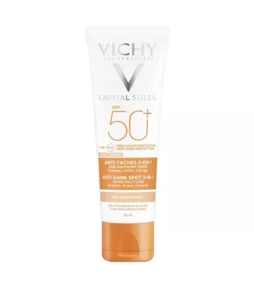Ideal Soleil Anti-Dark Spot 3 in 1 SPF50+, Vichy (στα φαρμακεία)