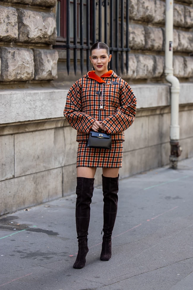 over the knee boots street style
