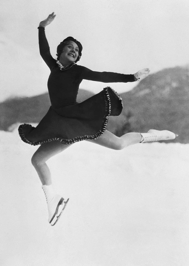 Sonja Henie Olympic Games 1936